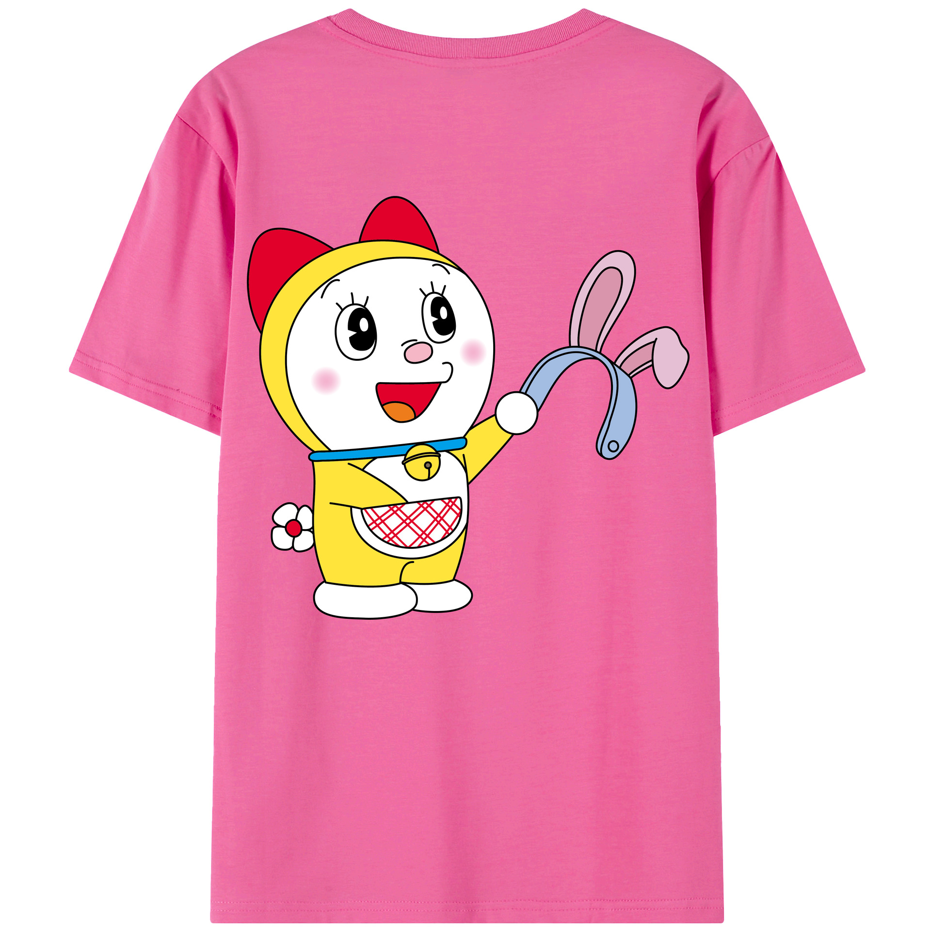 （画像用） ドラえもん ドラミ Doraemon Dorami レディース半袖Tシャツ(バックプリント)